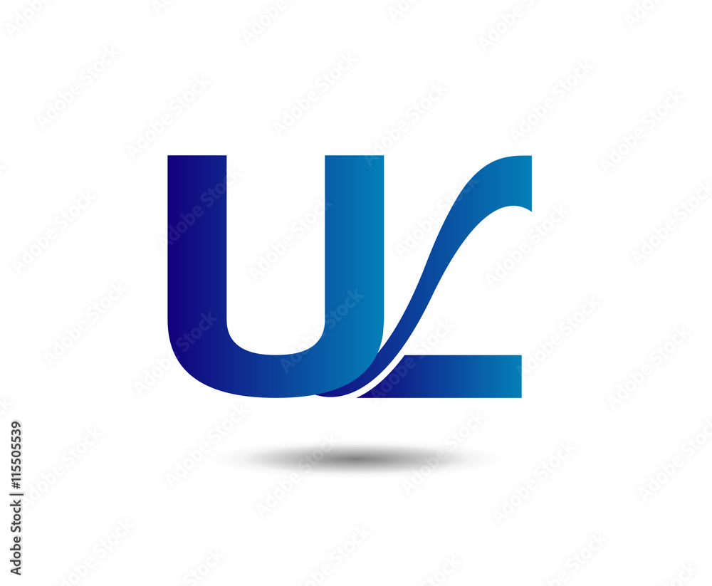 Letter U and L logo
