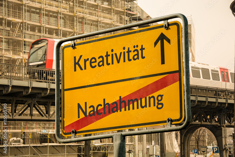 Schild 113 - Kreativität