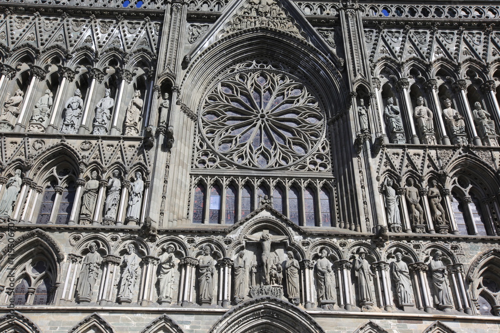 Trondheim cathedral, Norway Trondheim cathedral, Norway