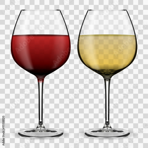 glass with wine