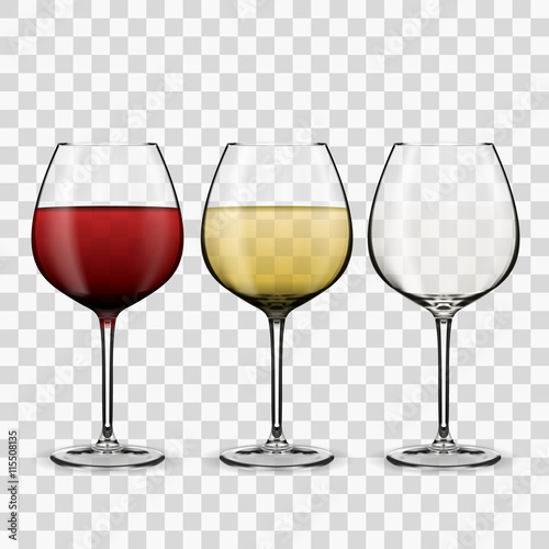 glass with wine