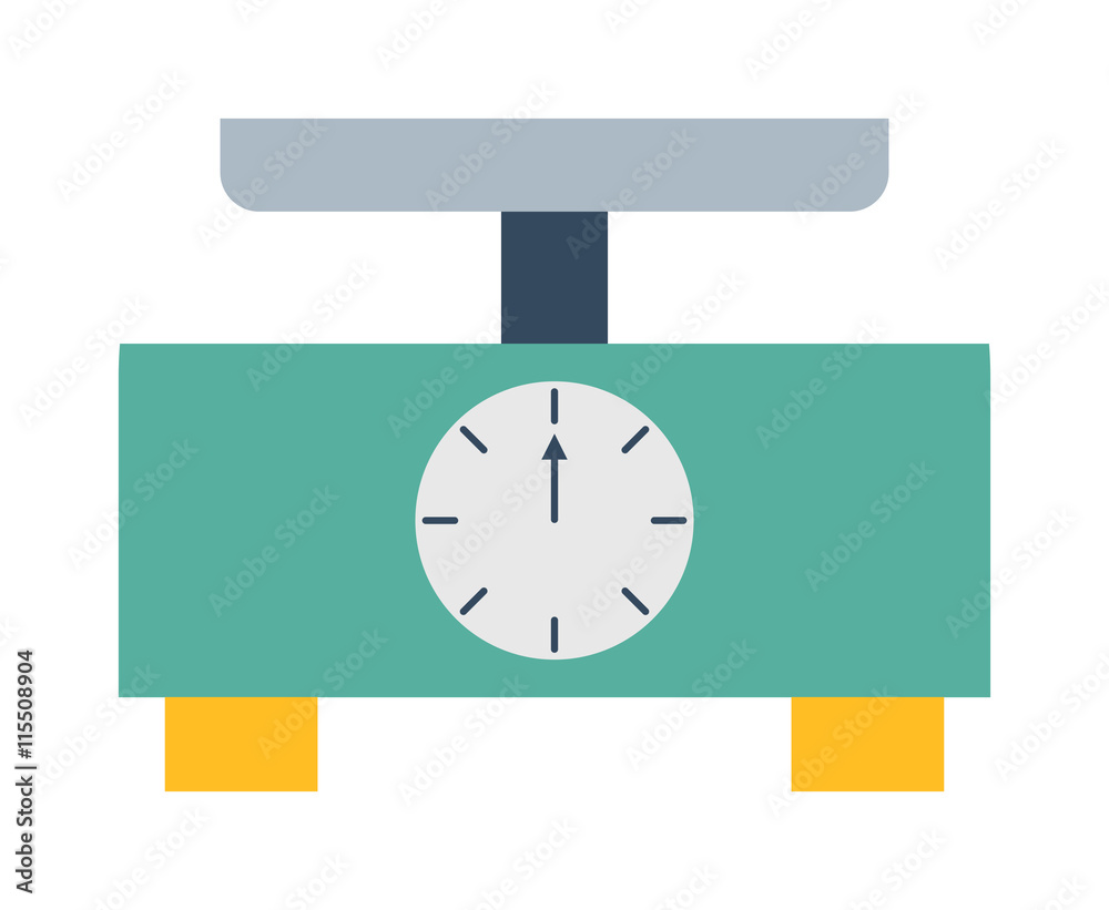  icon shop scale, weigh measurement. Isollated scales weighing