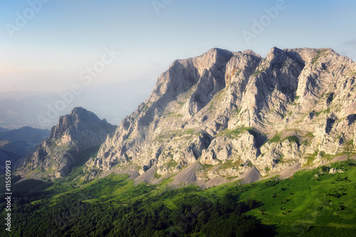 astxiki and alluitz mountains in Urkiola photo