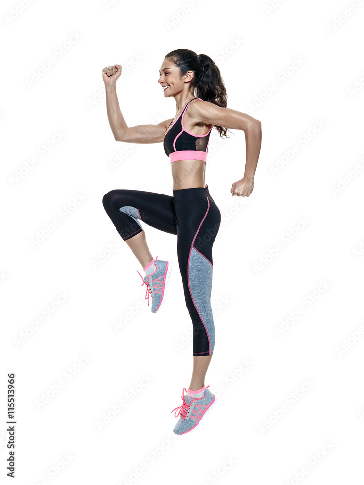 woman fitness exercises isolated woman fitness exercises isolated
