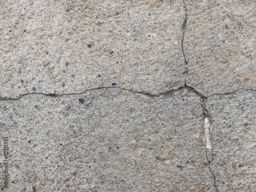 concrete floor with crack texture