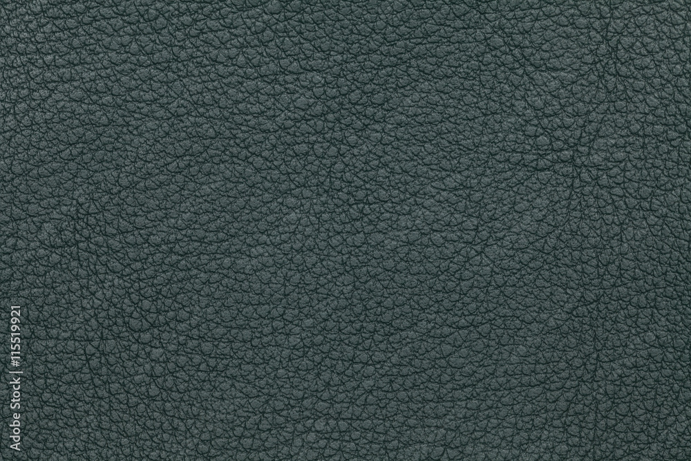 Green leather texture background. Closeup photo. Green leather texture background. Closeup photo.
