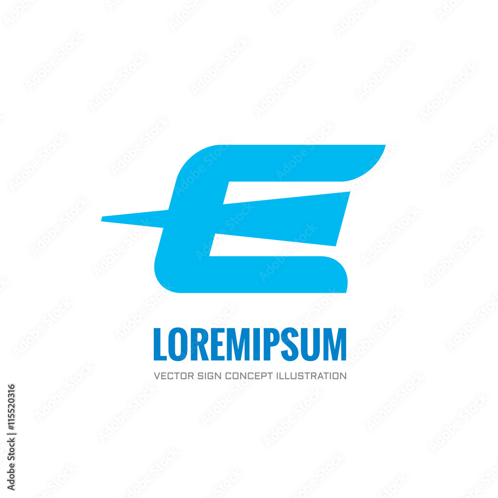 Bird - vector logo concept illustration. Design element. Bird - vector logo concept illustration. Design element.