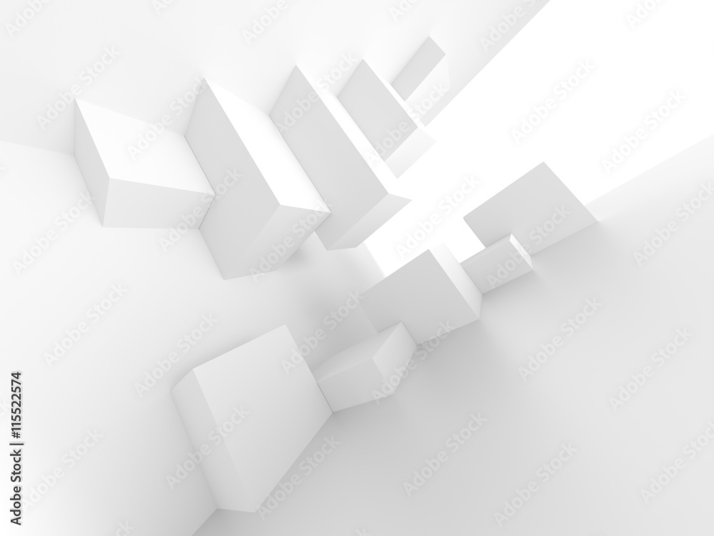 White Abstract Building White Abstract Building