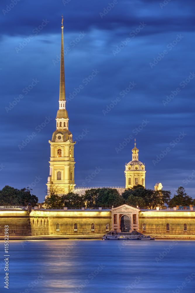 The Peter and Paul Cathedral, Saint-Petersburg, Russia 