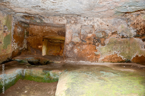 Ancient Roman ruins of Egnazia on Puglia