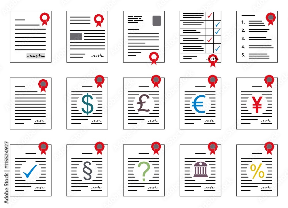 Business Verträge, Geschäftsverträge, Vertragsabschluss Stock ...