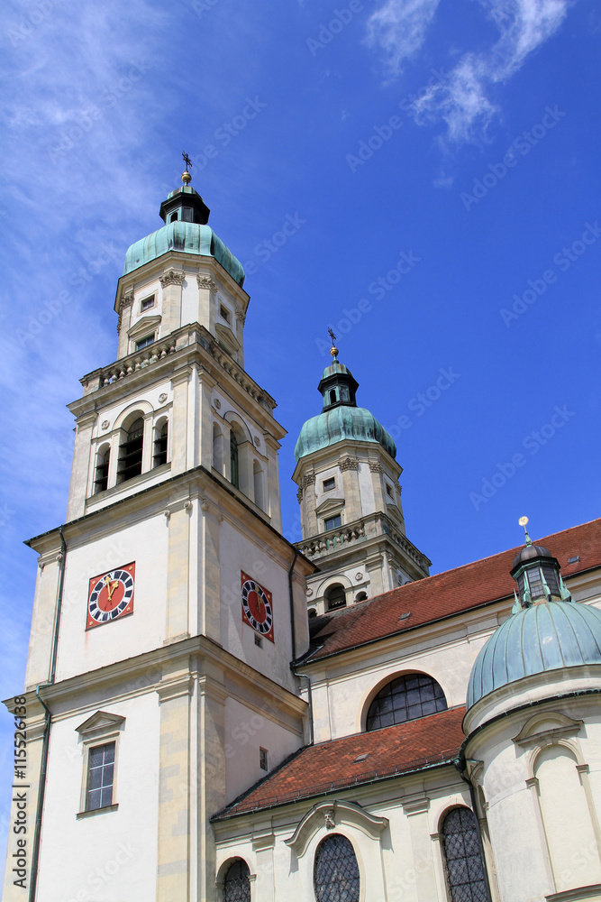 Fototapeta premium Kempten - Basilika St. Lorenz
