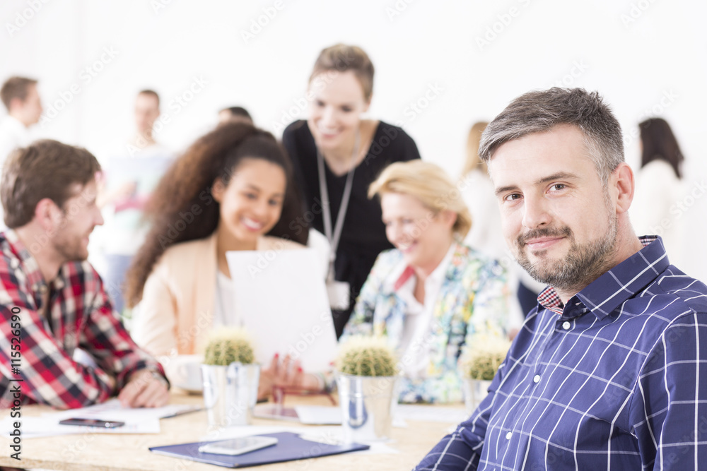 Meeting of management doesn't have to be serious Meeting of management doesn't have to be serious