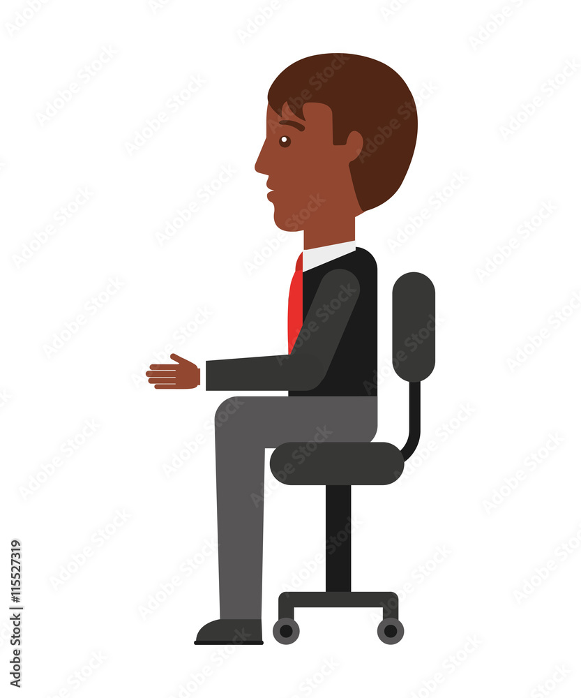 businessman avatar isolated icon design businessman avatar isolated icon design