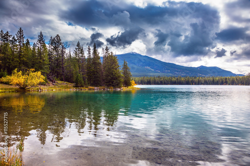  Canadian lake Annette photo