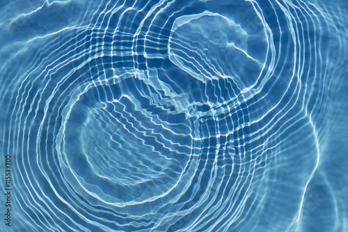 The water in the pool pattern number eight