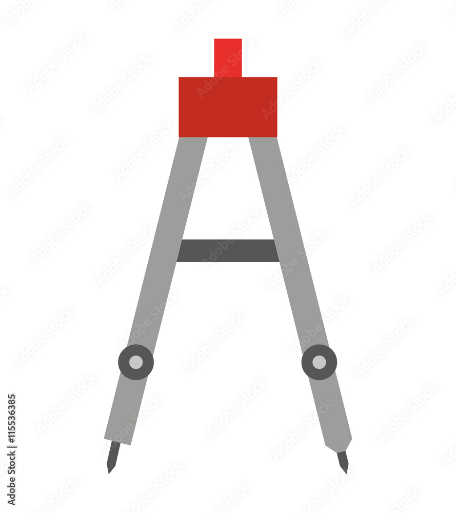 drawing compass isolated icon design drawing compass isolated icon design