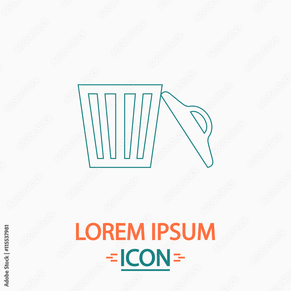 trash computer symbol trash computer symbol