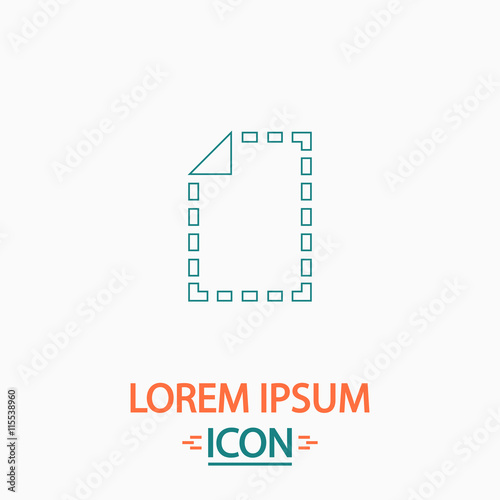 Document computer symbol