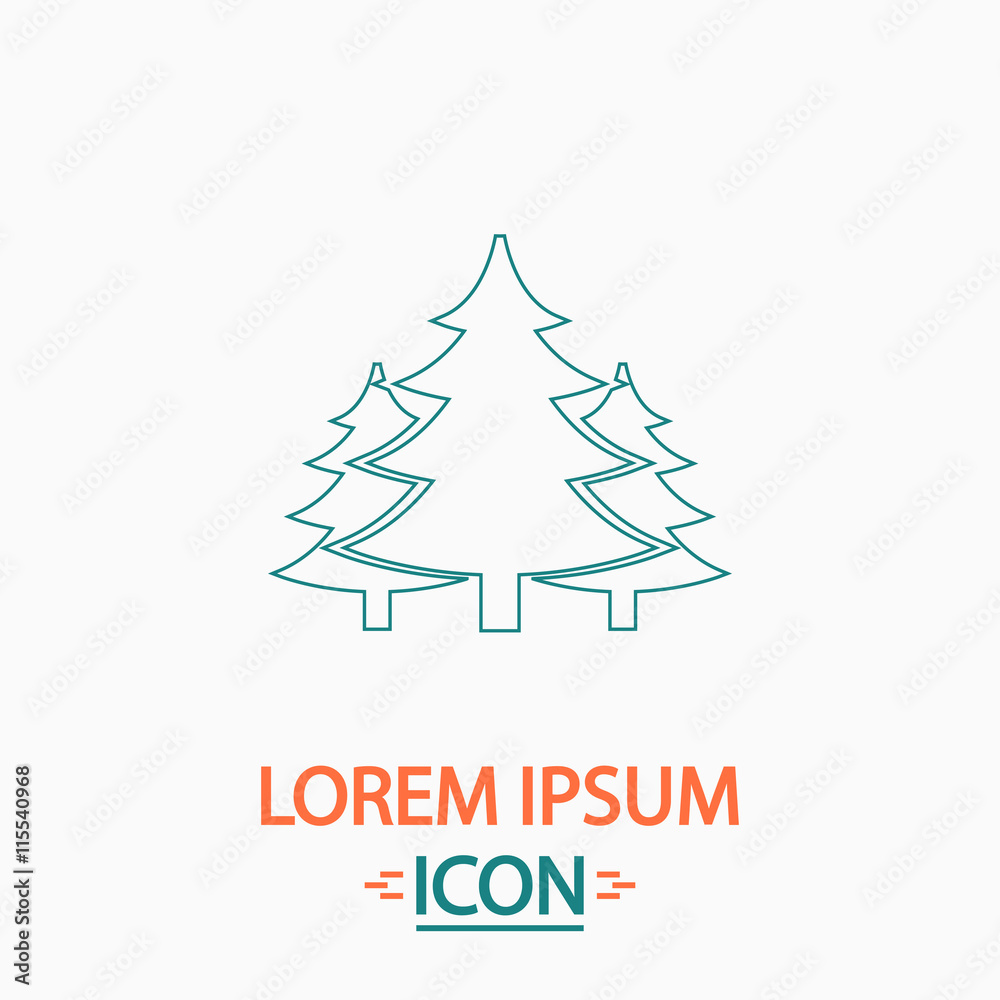 chritmas spruce computer symbol chritmas spruce computer symbol