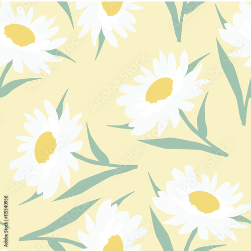 Seamless floral pattern.Colorful vector print.Textile texture © julyjul
