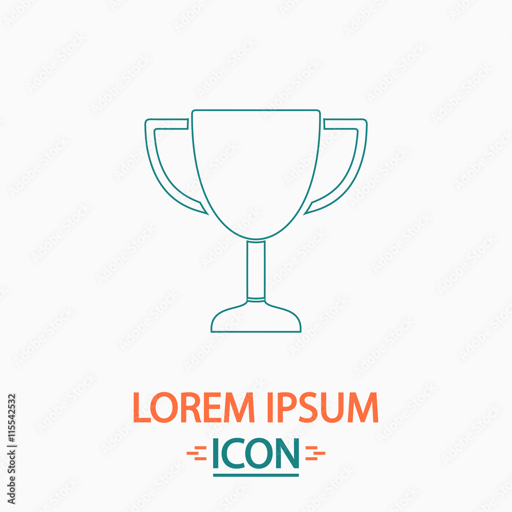 Trophy computer symbol Trophy computer symbol