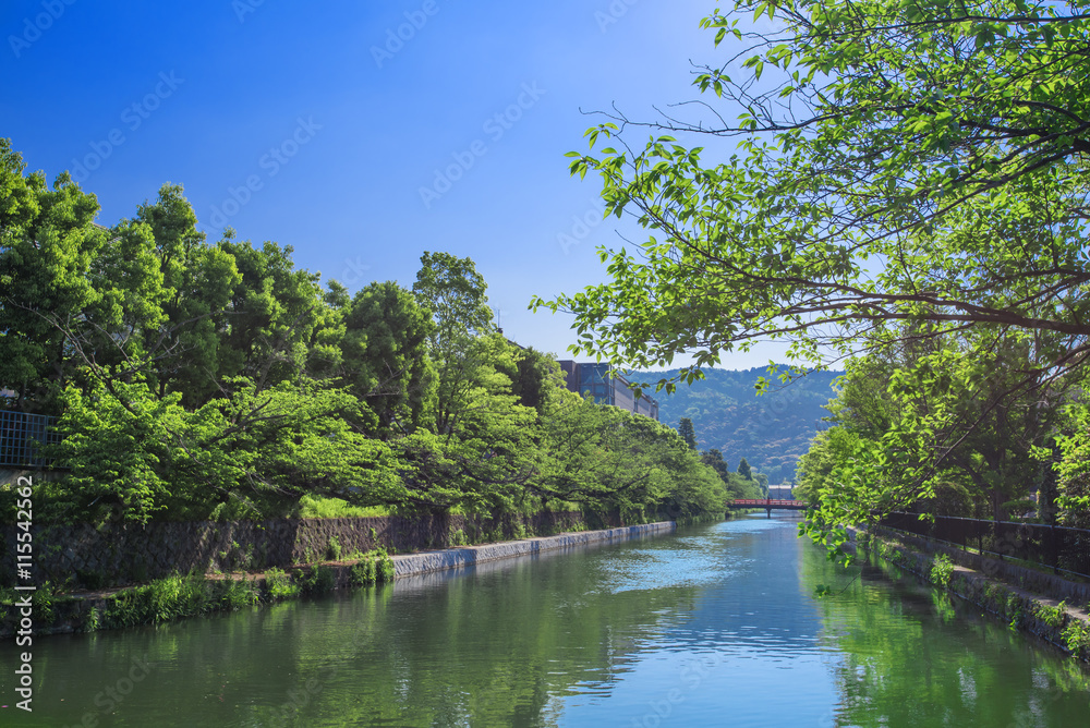 京都　岡崎の風景