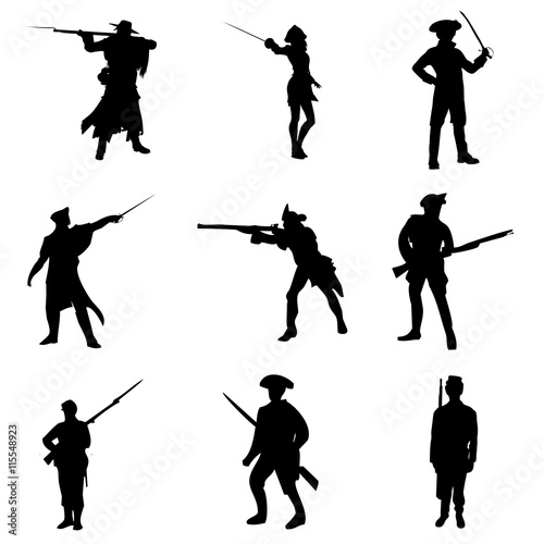 piratas y soldados antiguos