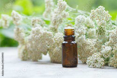 yarrow essential oil container