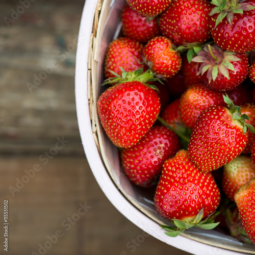 Strawberry in the Basket