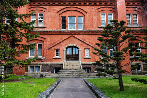 Former Hokkaido Government Office with garden