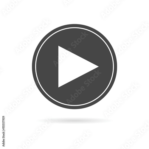 Free Download Video play icon, One of set web icons - GFXLoad