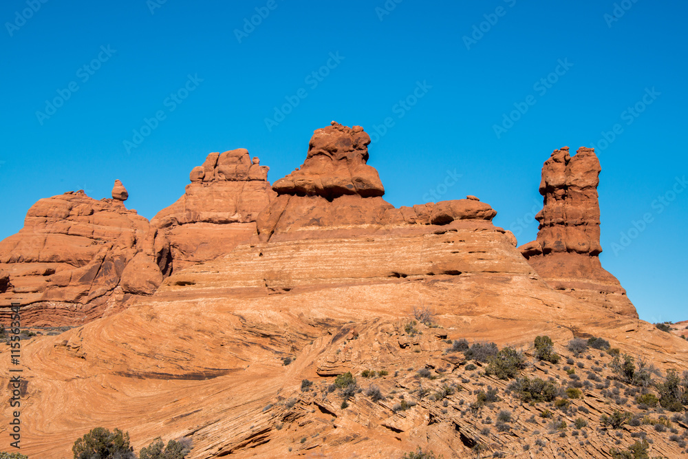 Views around the Arches National Park, Utah Views around the Arches National Park, Utah
