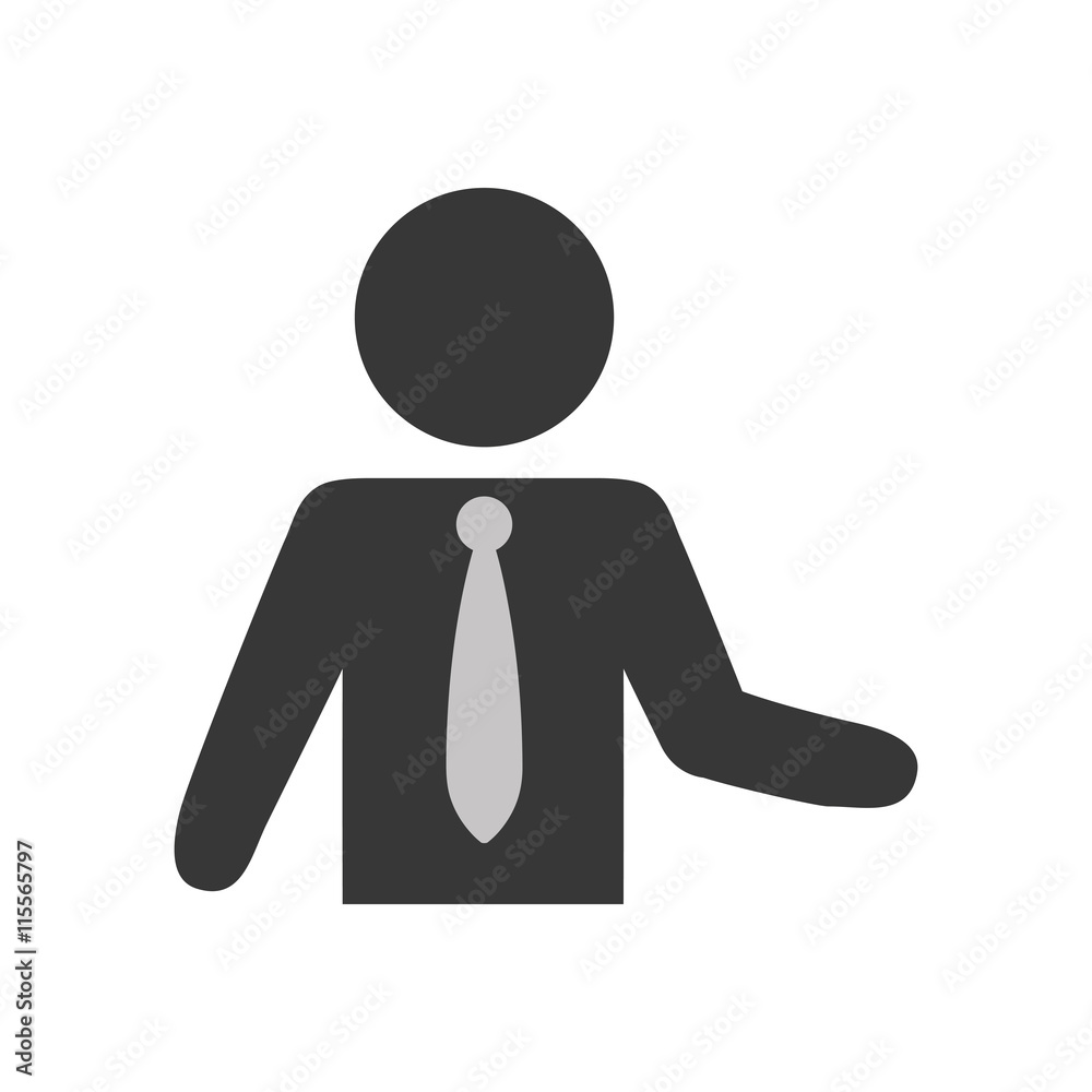 Pictogram concept represented by Man icon. Isolated and flat illustration Pictogram concept represented by Man icon. Isolated and flat illustration