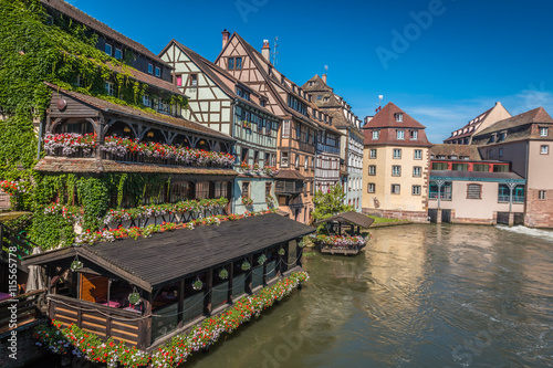 Petite France Quarter in Strasbourg France