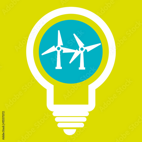 energy eolica isolated icon design, vector illustration  graphic 