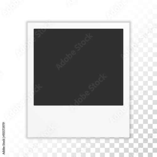 Realistic photo frame