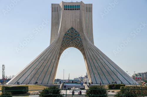 Azadi Tower in Teheran, Iran photo