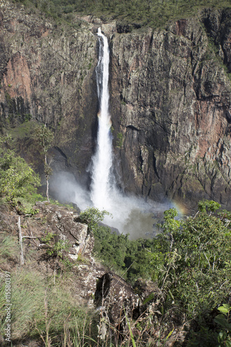 Wallaman Falls  Far North Queensland. The highest single drop falls in Australia.