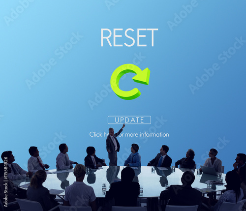 Reset Restart Back Beginning Concept