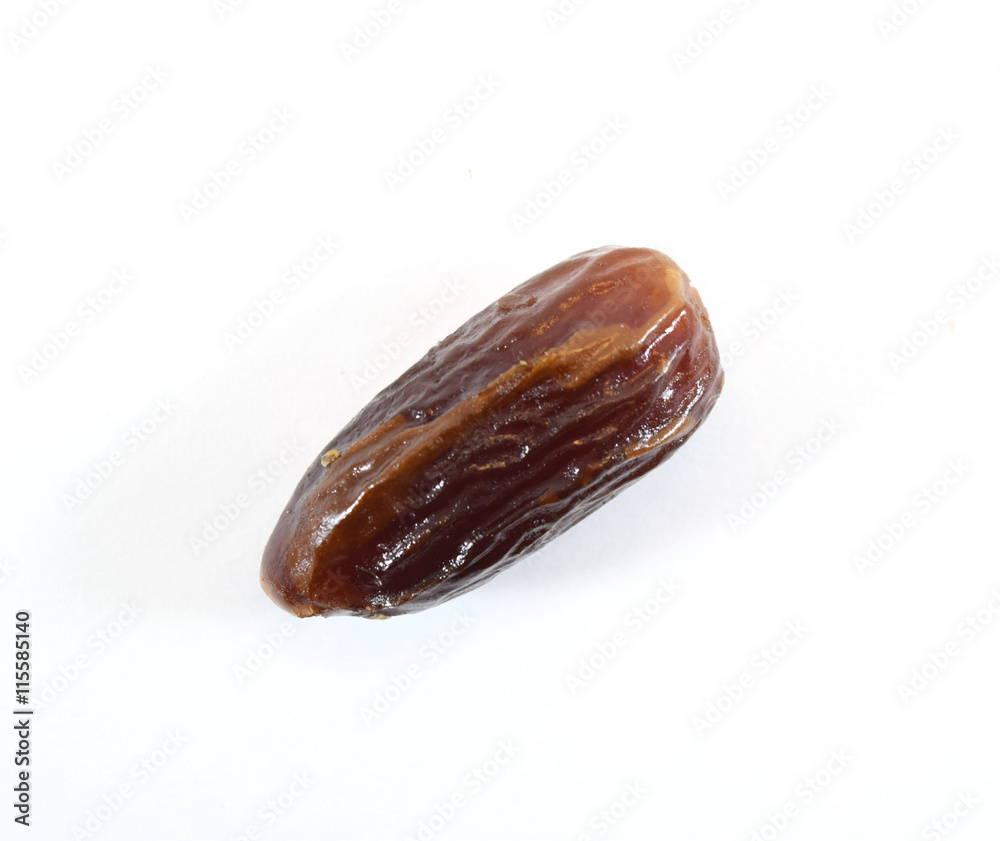 Sweet dried date fruit - isolated Sweet dried date fruit - isolated