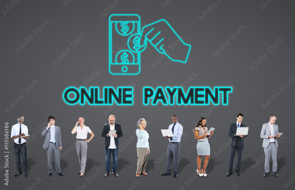 Payment Banking Transaction Accounting E-Payment Concept Payment Banking Transaction Accounting E-Payment Concept