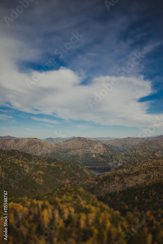 view of the mountain "Gorny"