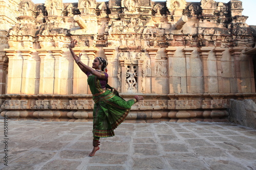 kuchipudi is the classicl dance form from the state andhra pradesh.heere the dancer dances before bhoganadeeshwara temple near bangalore