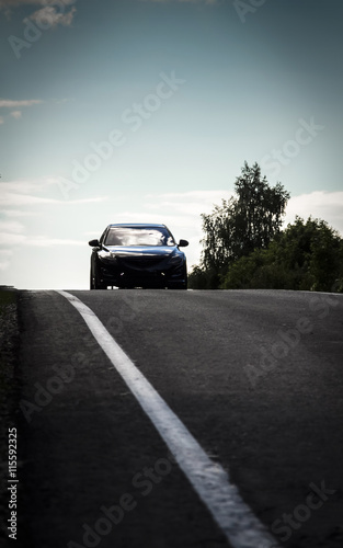 Car driving on road © sv_production