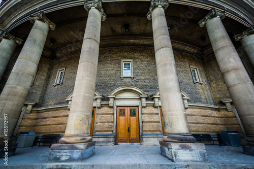 Canvas Print Convocation Hall, at the University of Toronto, in Toronto, Onta
