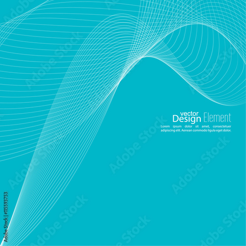 Cuadro en lienzo Abstract techno background