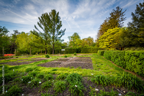 Gardens at Cylburn Arboretum, in Baltimore, Maryland.