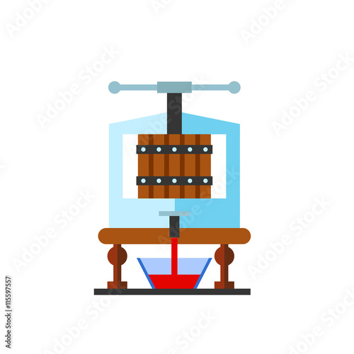 Creating Wine Concept Icon