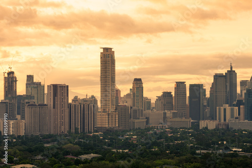 Manila skyline  Philippines  